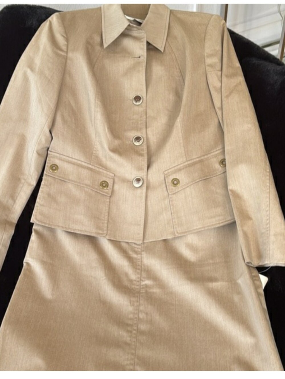 Nine West 2-Piece Suit (Jacket And Skirt) Size 8